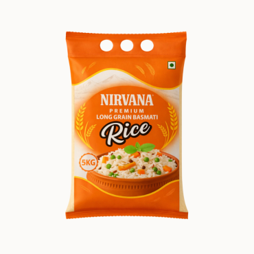 Nirvana Premium Long Grain Basmati 5 Kg