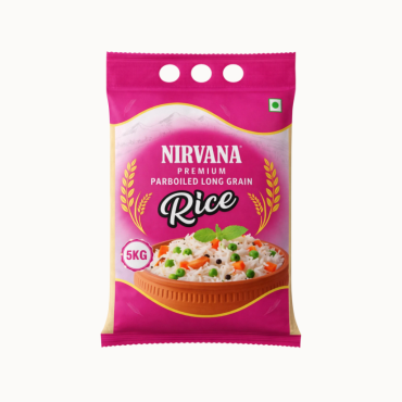 Nirvana Premium Parboiled Long Grain 5 Kg